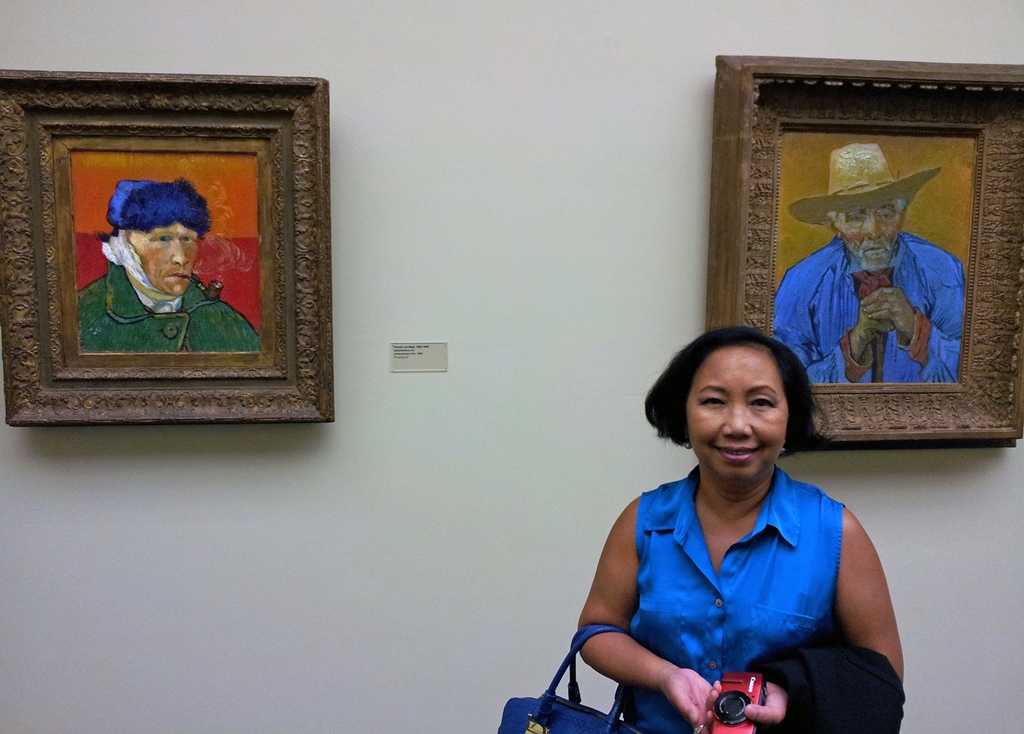 Nella with Van Goghs